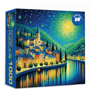 Puzzle starry villaggio puzzle 1000 pezzi